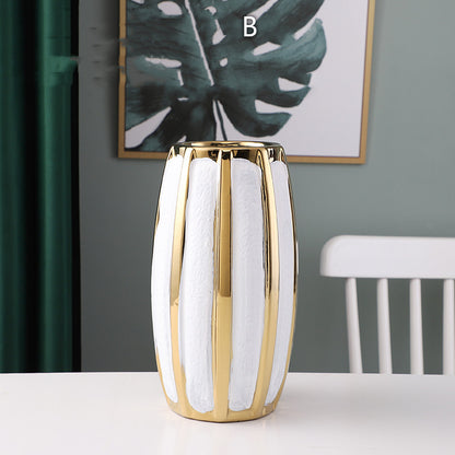 Ceramic Flowerpot For Home Decoration