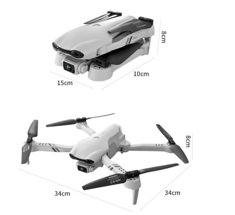 Avion télécommandé de photographie aérienne professionnelle UAV HD 8K