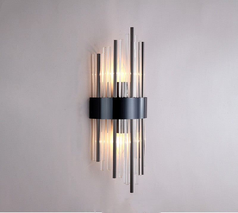 Modern Living Room Light Luxury Crystal Creative Wall Lamp