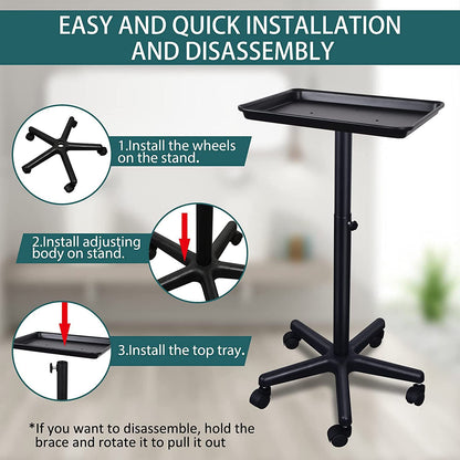 Adjustable Mobile Hair Cart