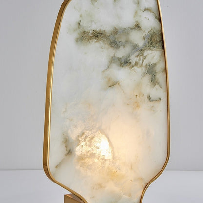 Marble Table Lamp New Chinese Study