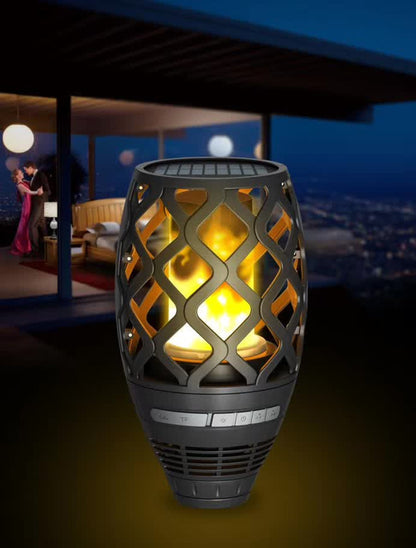 Bluetooth Music  Flame Lawn Light