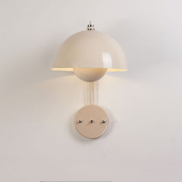 Lampe murale nordique minimaliste moderne créative en forme de bouton de fleur