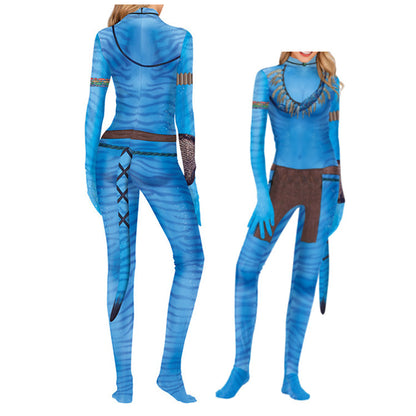 Vêtements siamois slim fit pour cosplay d'anime d'Halloween