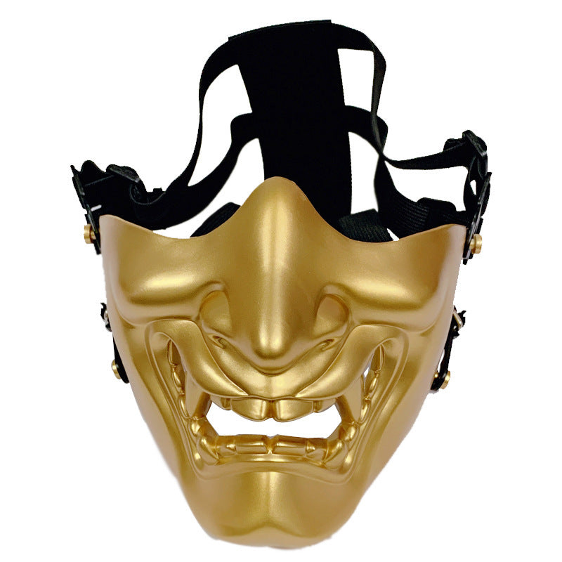 Halloween Ball Helmet Version Laughing Prajna Half Face Mask