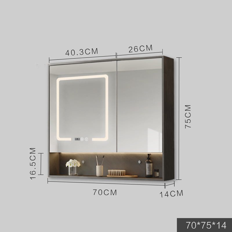 Gabinete inteligente con luces Led, antiniebla, colgante, tipo pared, tocador, baño, espejo combinado