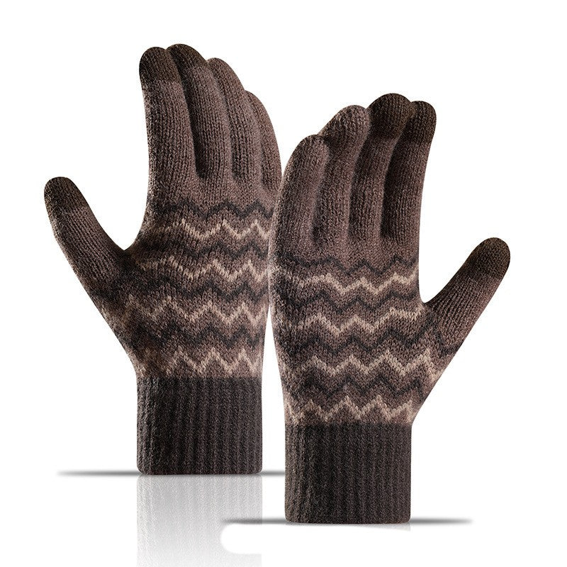 Gants chauds d'extérieur résistants au froid pour hommes