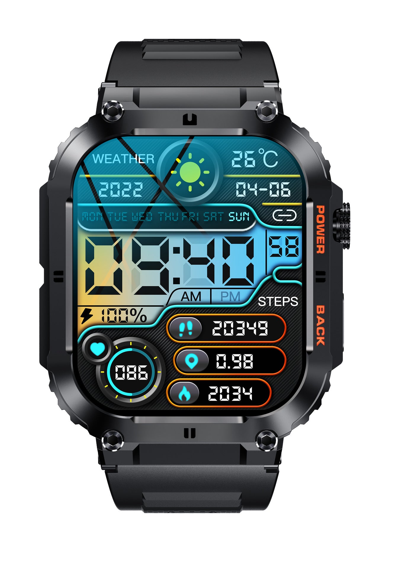 K57PRO Appelez la montre intelligente Bluetooth