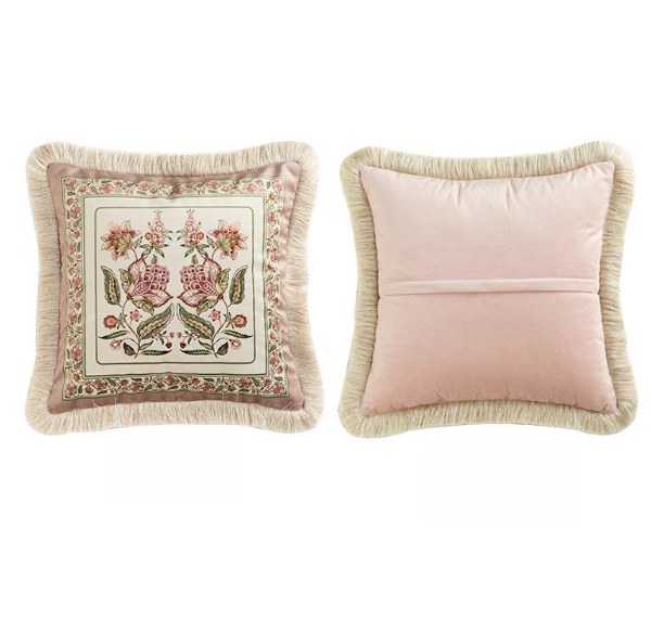 Fantasy American French Sofa Pillowcase Bedside Cushion