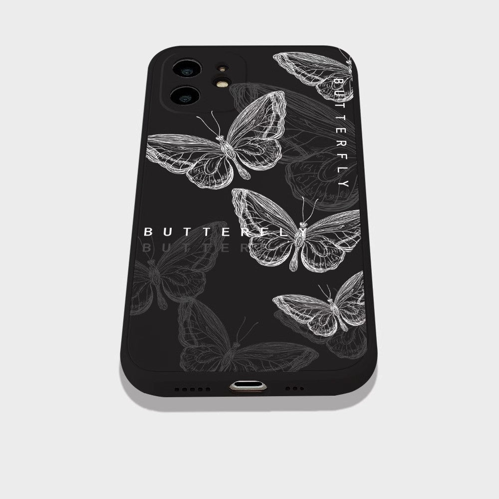 Funda Para Teléfono Mariposa Fría Simple