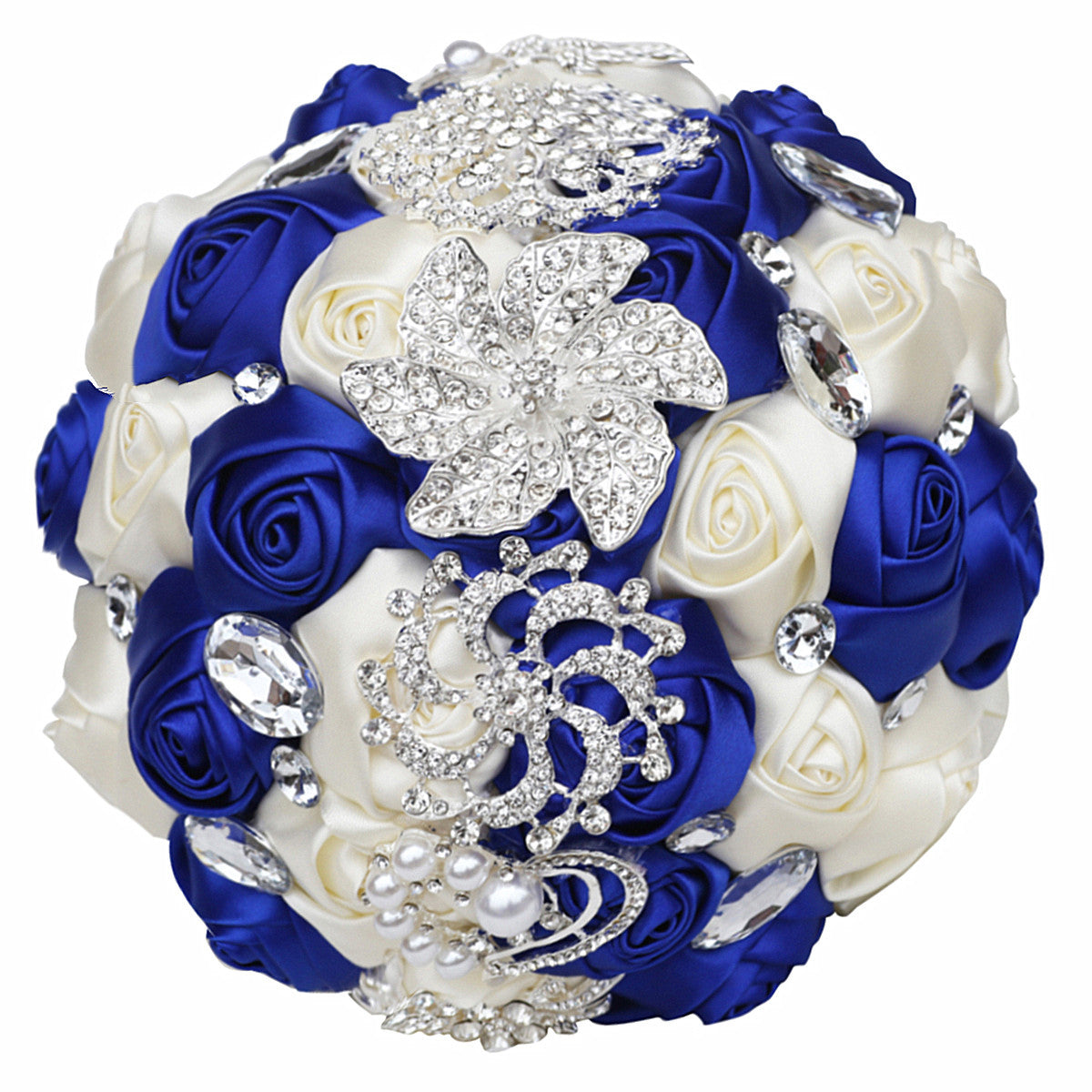 Bridal Finished Satin Bouquet Wedding Ribbon Handheld