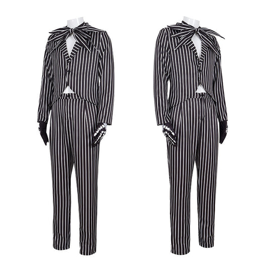 Disfraz de Jack Skellington para Halloween en Nochebuena