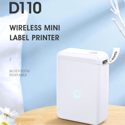 D110 Label Printer Household Thermosensitive Adhesive