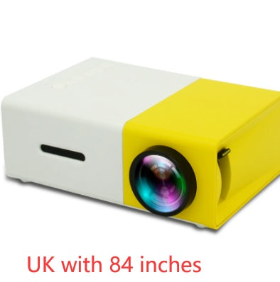 Proyector portátil 3D Hd Led cine en casa cine compatible con HDMI proyector de Audio Usb Yg300 Mini proyector