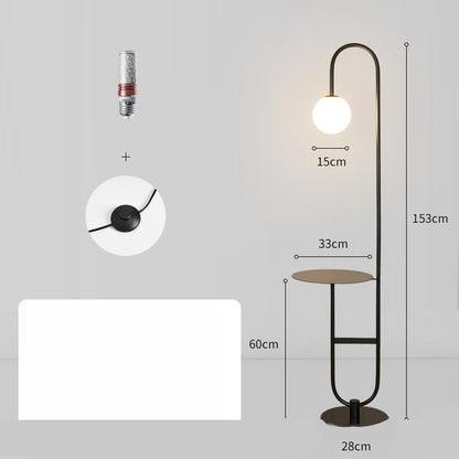 Lámpara de noche minimalista para dormitorio de una pieza