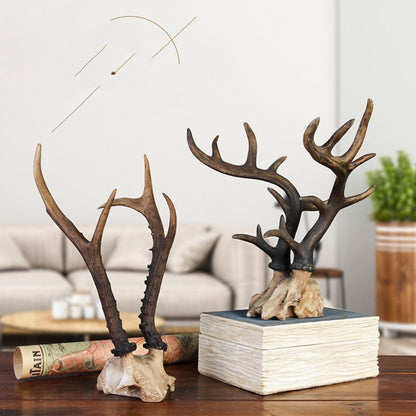 Sheep Horn Animal Skull Home Decoration