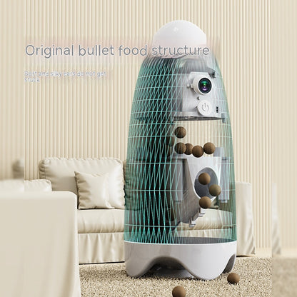 Smart Pet Play Tableware APP Remote Intelligent Control With Camera Play Tableware Cat And Dog Feeder