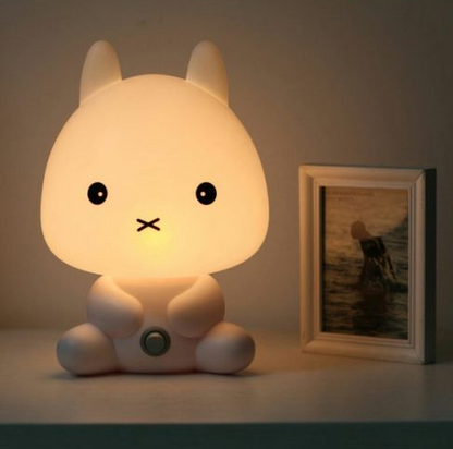 Creative cartoon table lamp eye protection night light