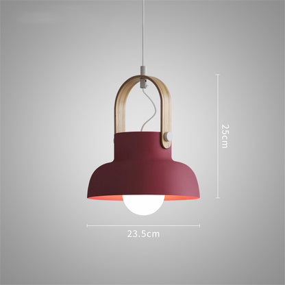 Nordic Loft LED Iron Pendant Lights Restaurant Room Bedroom