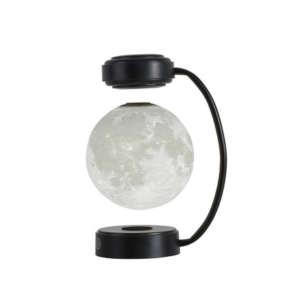 Luz LED 3D de Noche De Luna, lámpara de bola flotante giratoria levitante magnética inalámbrica para escuela, oficina, librería, decoración del hogar