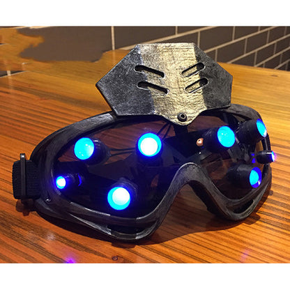 Halloween Bar Waste Soil Steam Luminous Goggles