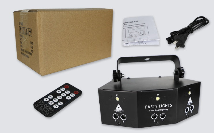 Remote control dance table lamp