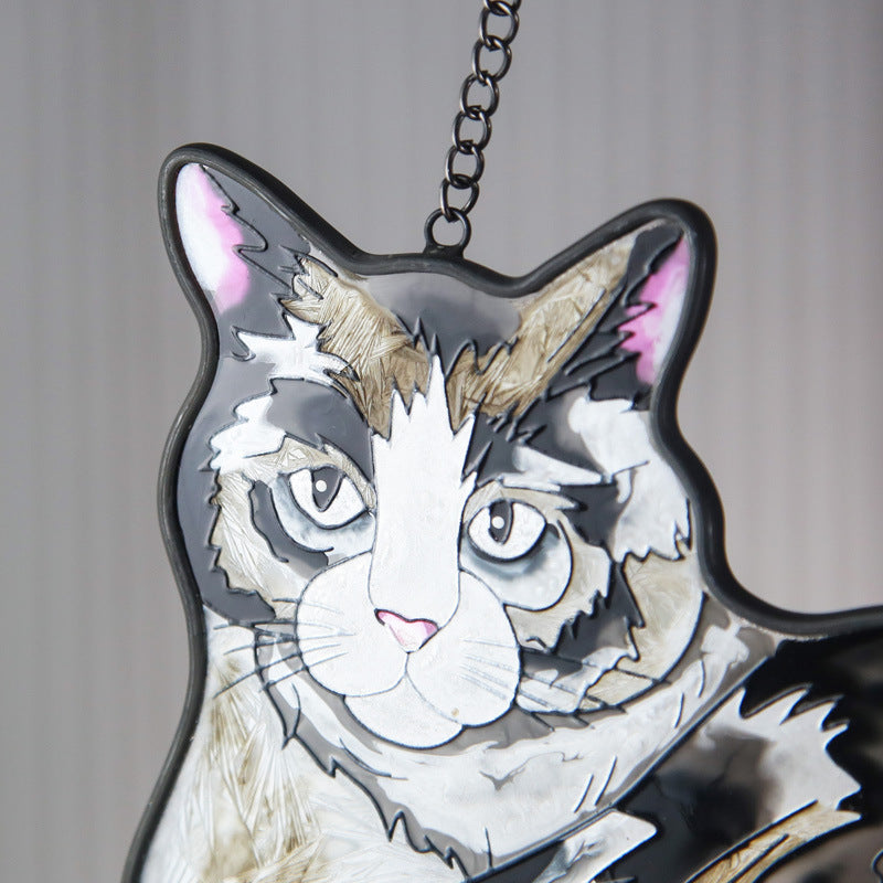 Stylish Window Pendant Home Cat