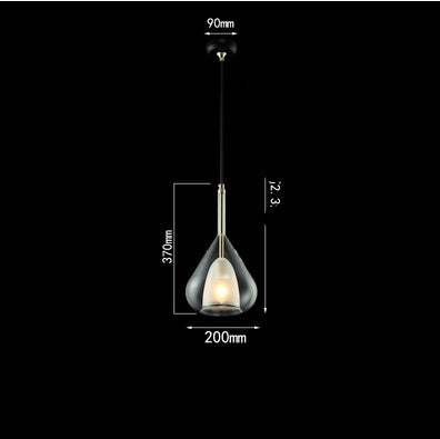 Lustre de chevet de salle à manger de conception originale minimaliste nordique moderne