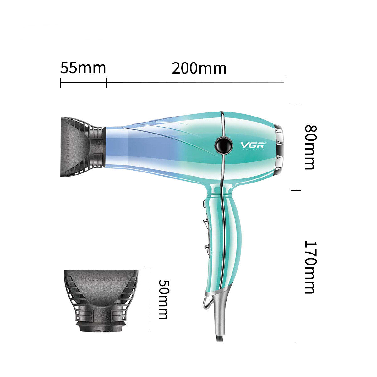 Machine de sèche-cheveux à grande vitesse de mode à la maison