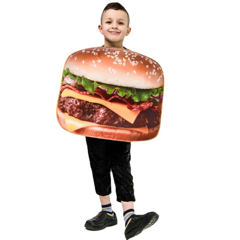 Hamburger parodié pour enfants d'Halloween Nourriture drôle