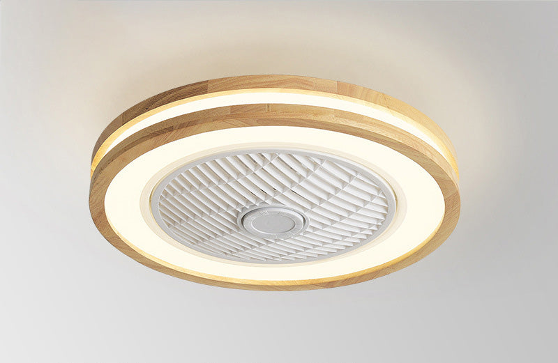 Lampe à ventilateur suspendue électrique à guide d'air rotatif