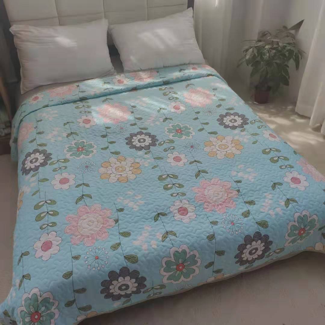 Housse de couette d'été fraîche, housse de couette matelassée pour climatisation, drap de matelas pour canapé-lit