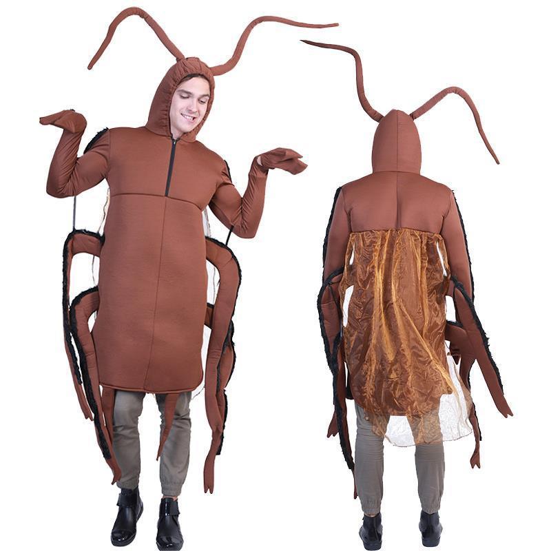 Disfraz de una pieza de cucaracha para niños, para fiesta de carnaval, Halloween, actuación, escenario, cosplay