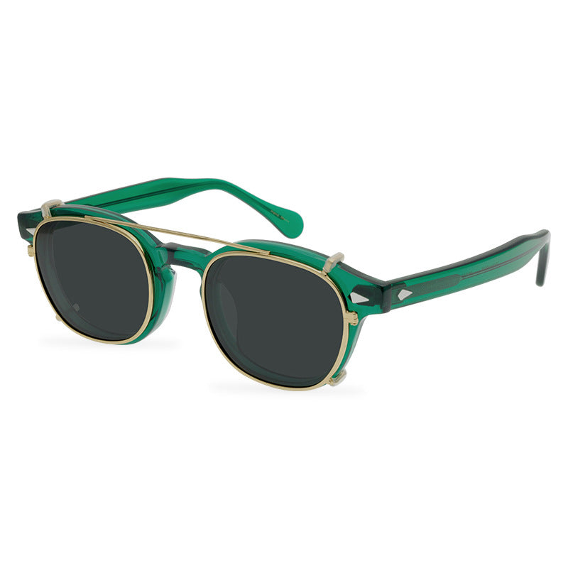 Classic American Vintage Clip Sunglasses