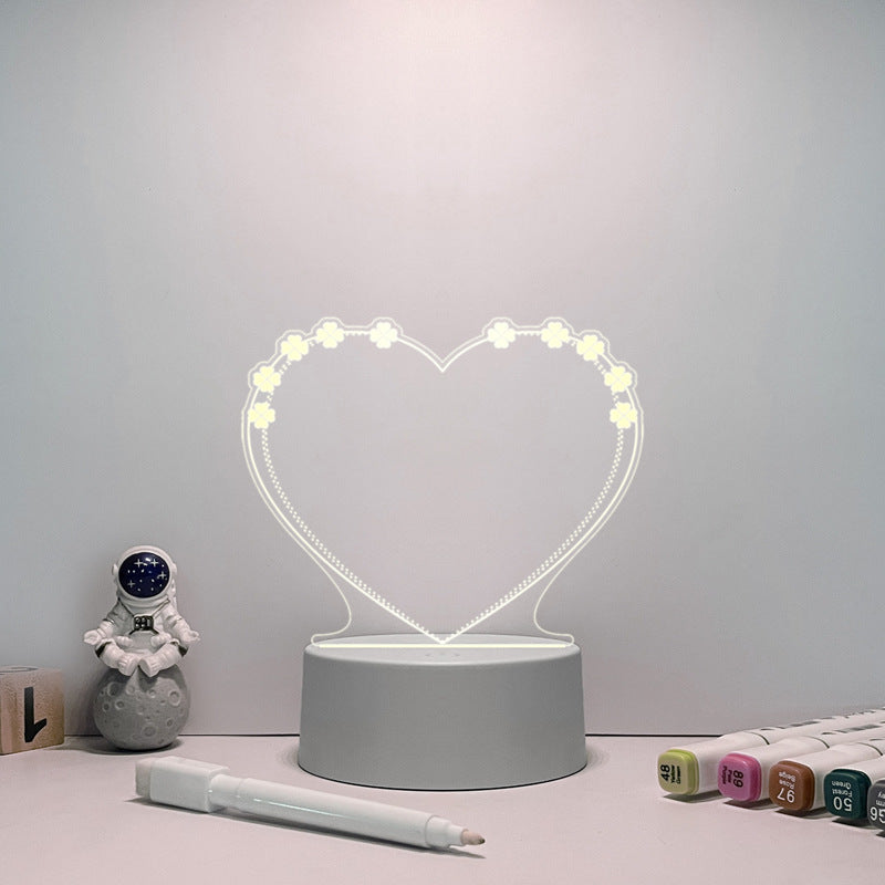 Message Board Small Night Lamp Note Board