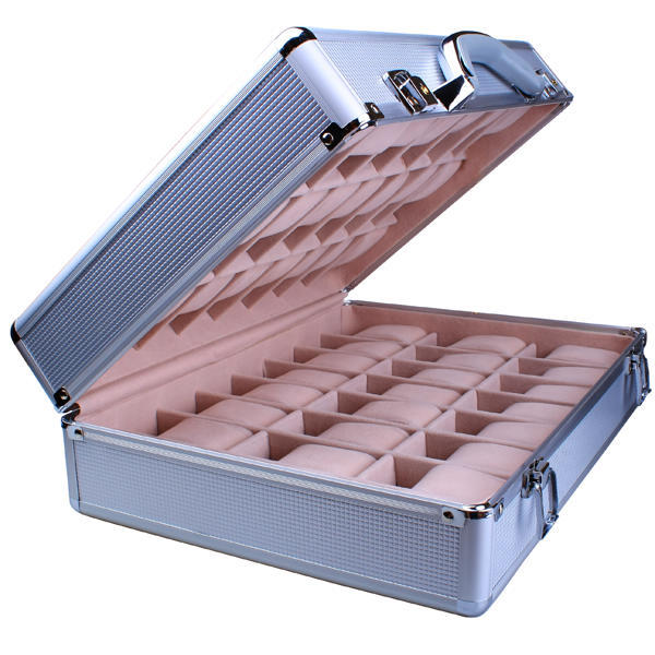 66-bit Aluminum Alloy Watch Box