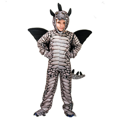 Costume de dinosaure pour enfants, accessoires de spectacle, déguisement d'Halloween, mascarade, dinosaure, cosplay, scène, fête