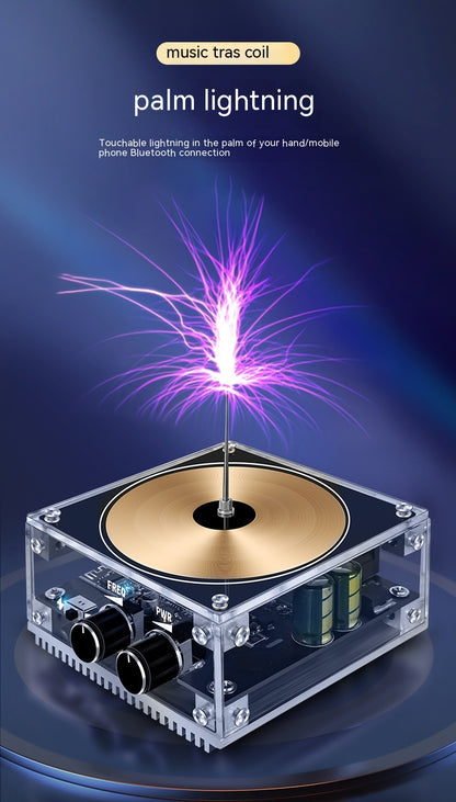 Musique Tesla Coil Touchant la main Lightning Bluetooth dans la paume