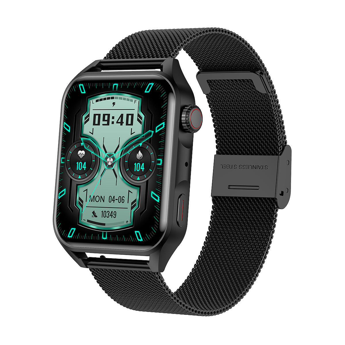 Montre intelligente NFC multi-cadran AMOLED haute définition simple