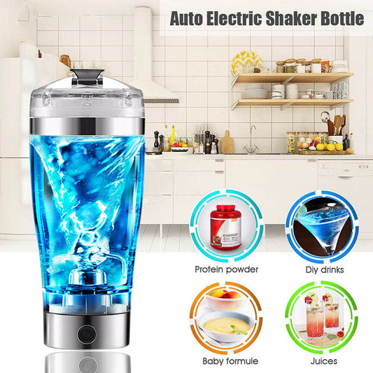 Agitador eléctrico para batidos de proteínas, botella agitadora USB, leche, café, licuadora, hervidor, taza agitadora eléctrica con carga para deportes y Fitness