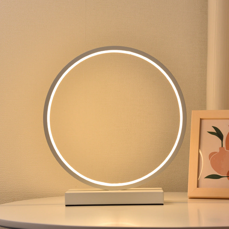 Lampe de chevet de chambre minimaliste créative