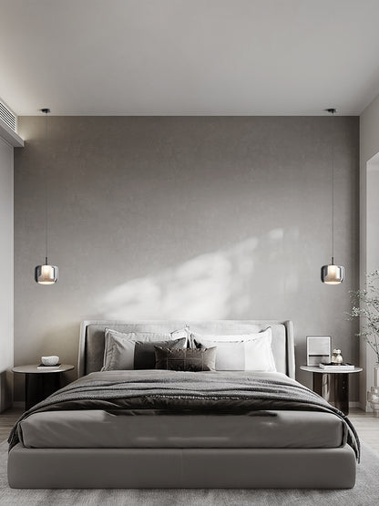 Bedroom Bedside Pendant Lamp Is Modern And Simple