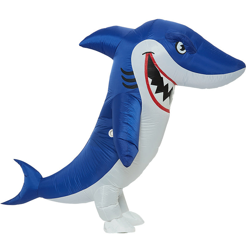 Halloween Funny Cartoon Doll Costume Big Shark