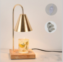 Lampe à cire fondante d'aromathérapie, bougie chandelier à huile essentielle