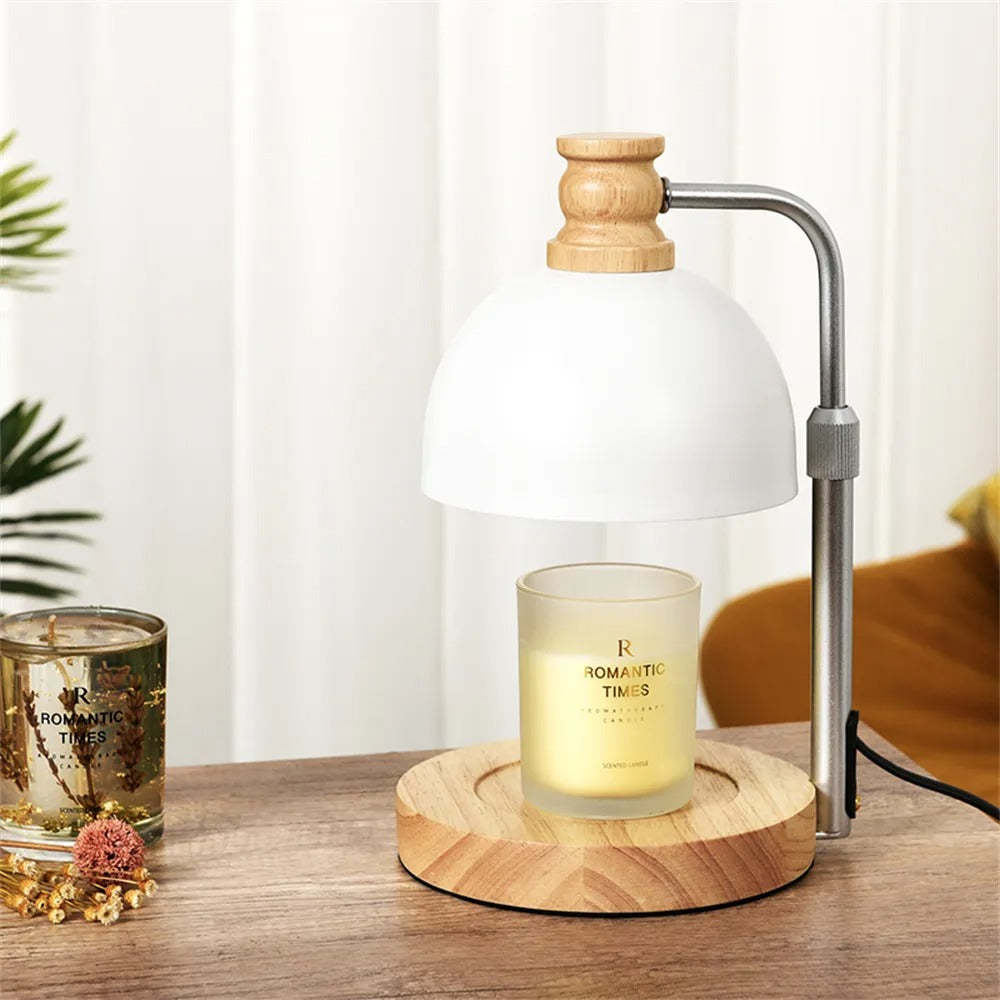 Lampe de fusion de cire d'aromathérapie à bûches simples