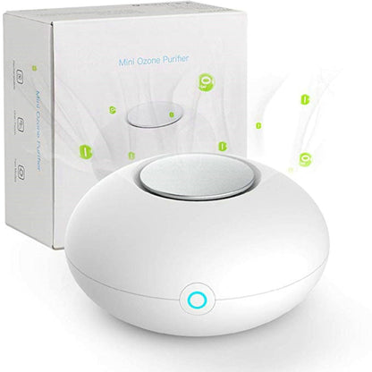 Mini Ozone Generator Deodorizer Air Purifier