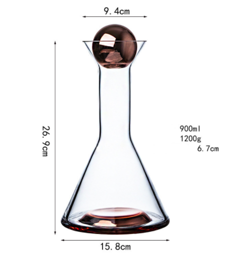 Ensemble de tasses simples pour bouilloire froide en verre secondaire