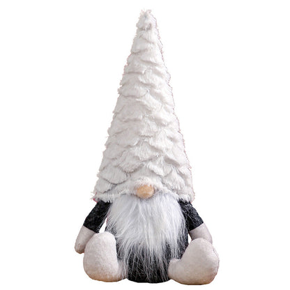 Christmas Decorations Faceless Old Man Doll Figurines