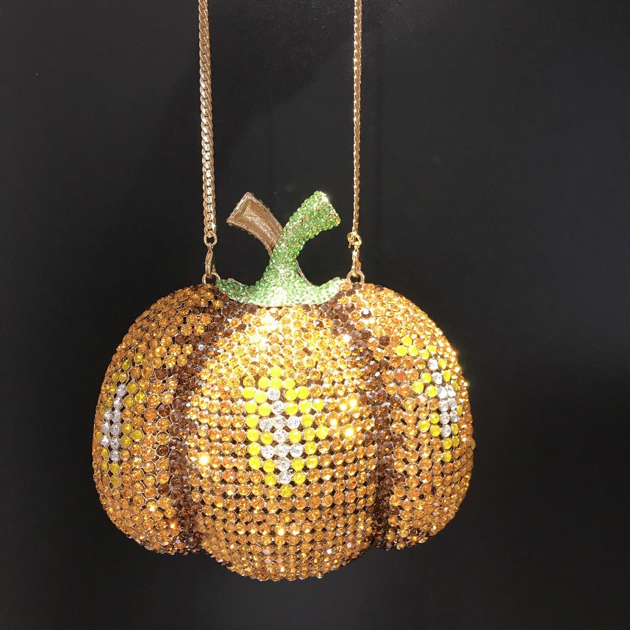 Nouveau sac à main citrouille diamant pour femme