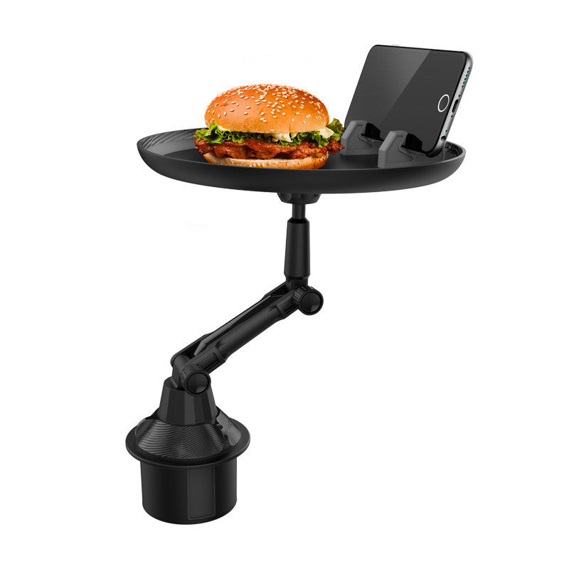 Support de verre de voiture de petite table à manger de stockage de nourriture